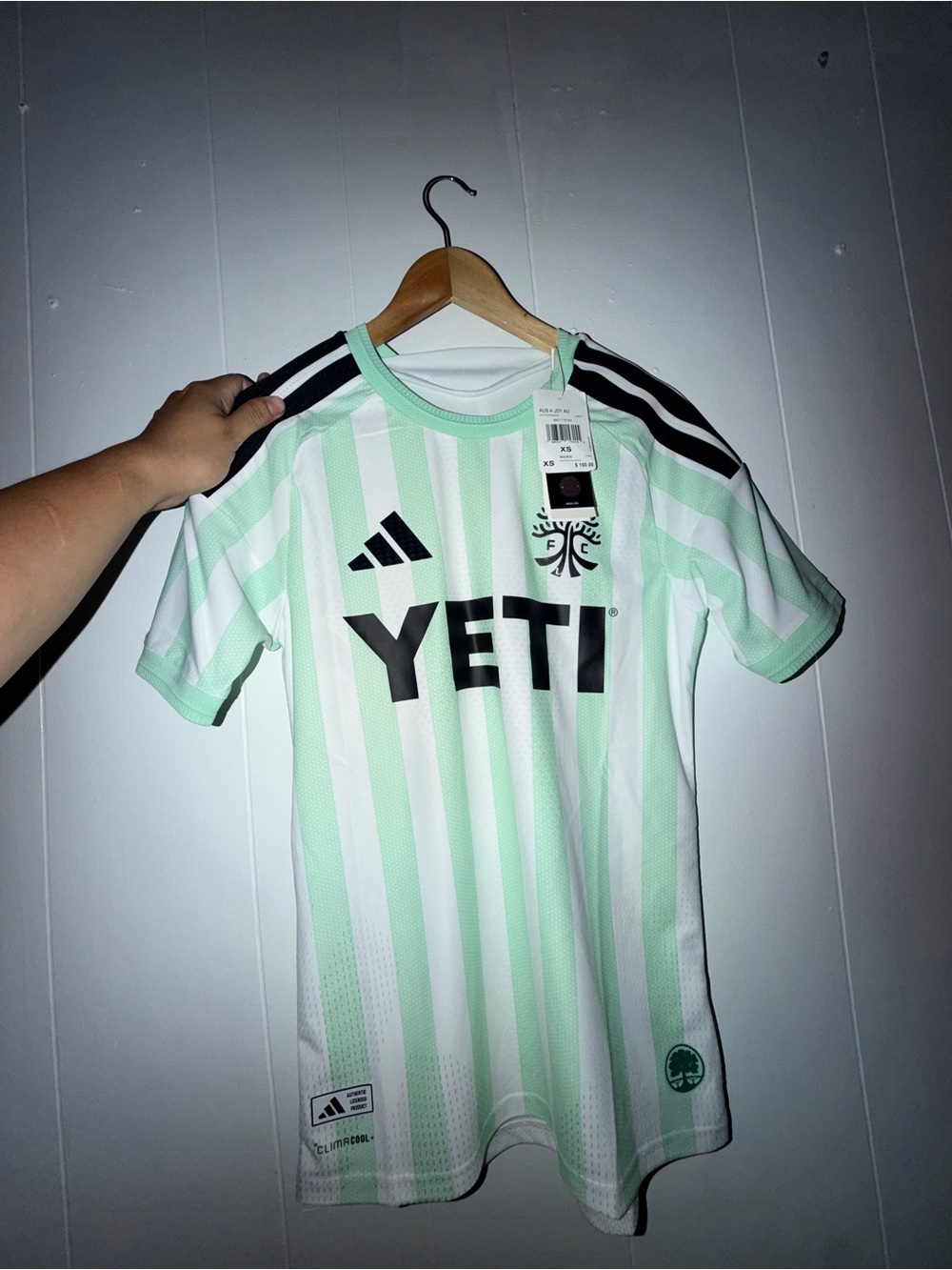 Adidas Authentic Austin FC jersey size XS